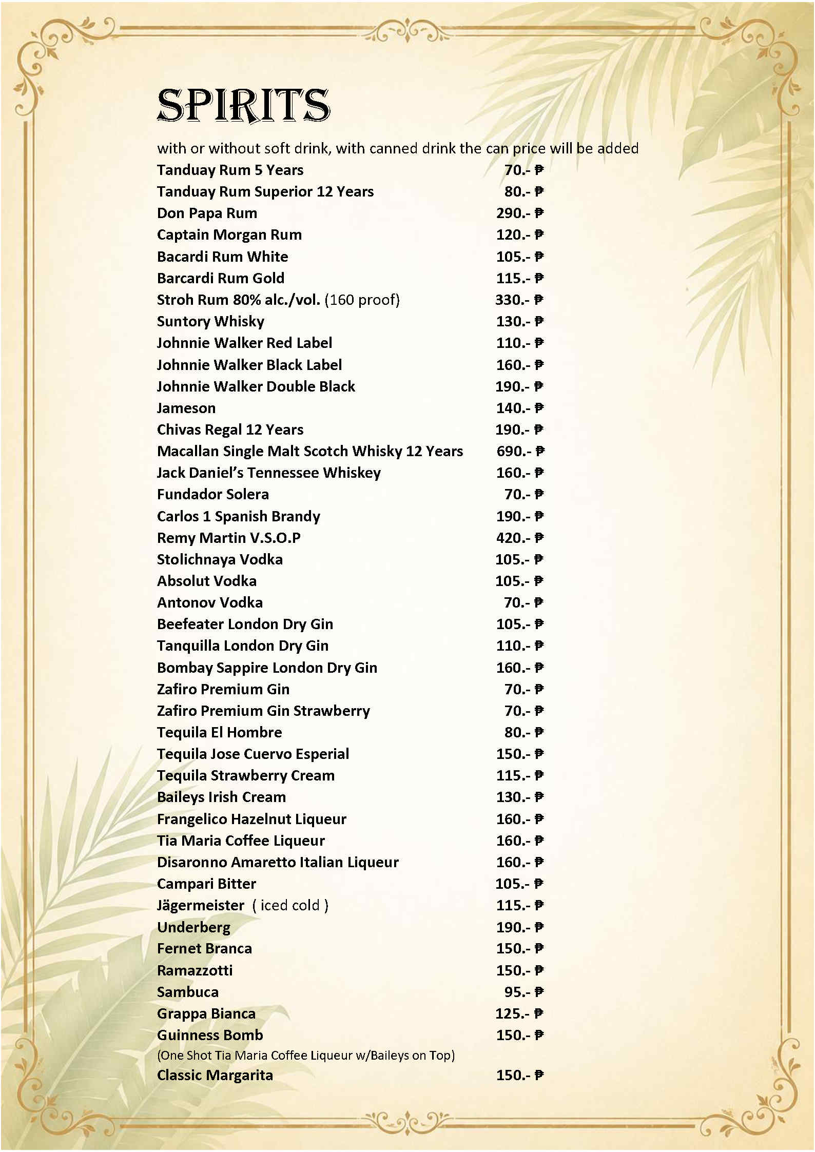 Menu 10